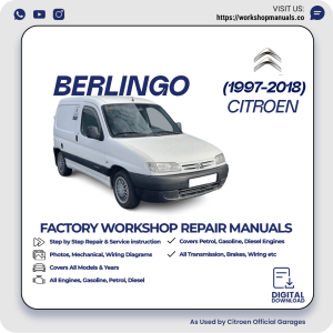 Citroen Berlingo Workshop Repair Manual 1997-2018 PDF Download