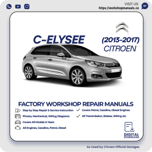Citroen C-Elysee Workshop Repair Manual 2013-2017 PDF Download