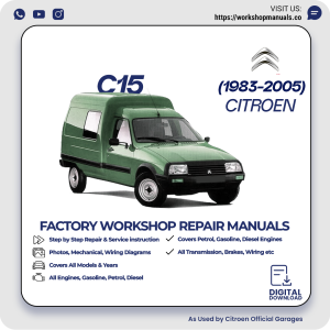 Citroen C15 Workshop Repair Manual 1983-2005 PDF Download
