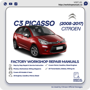 Citroen C3 Picasso Workshop Repair Manual 2008-2017 PDF Download