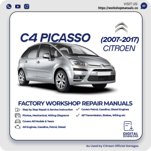 Citroen C4 Picasso Workshop Repair Manual 2007-2017 PDF Download