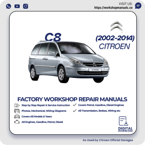 Citroen C8 Workshop Repair Manual 2002-2014 PDF Download