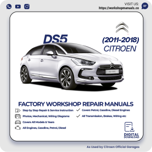Citroen DS5 Workshop Repair Manual 2011-2018 PDF Download