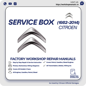 Citroen Service Box Workshop Repair Manual PDF Download