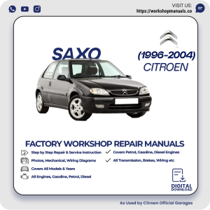 Citroen Saxo Workshop Repair Manual 1996-2004 PDF Download