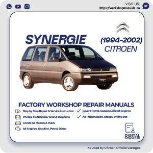 Citroen Synergie Workshop Repair Manual 1994-2002 PDF Download