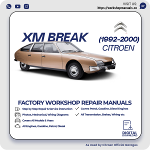 Citroen XM Break Workshop Repair Manual 1992-2000 PDF Download