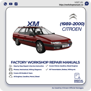 Citroen XM Workshop Repair Manual 1989-2000 PDF Download