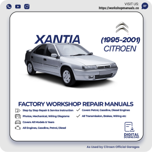 Citroen Xantia Break Workshop Repair Manual 1995-2001 PDF Download