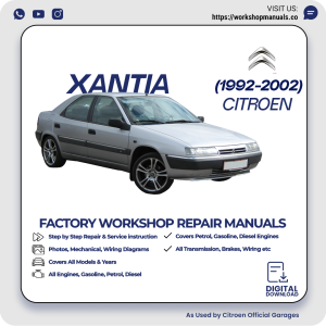 Citroen Xantia Workshop Repair Manual 1992-2002 PDF Download