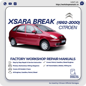 Citroen Xsara Break Workshop Repair Manual 1992-2000 PDF Download