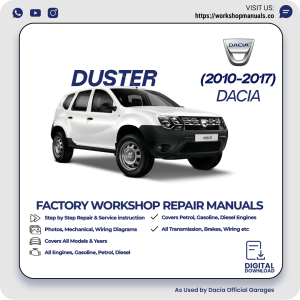 Dacia Duster Workshop Manual 2010-2017 PDF Download
