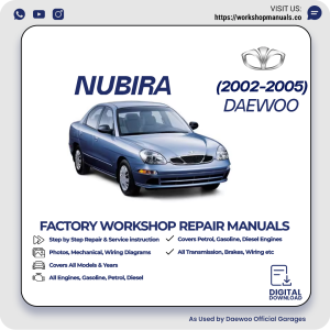 Daewoo Nubira Workshop Manual 2002-2005 PDF Download