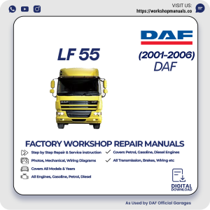 DAF LF55 Workshop Manual 2001-2006 PDF Download