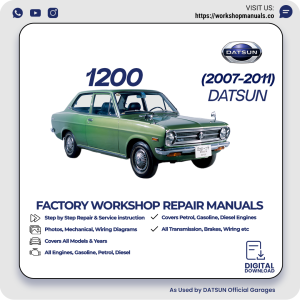 Datsun 1200 Workshop Manual 1970-1973 PDF Download