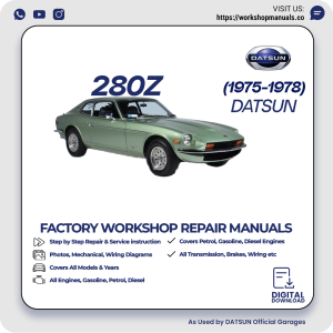 Datsun 280Z Workshop Manual 1975-1978 PDF Download