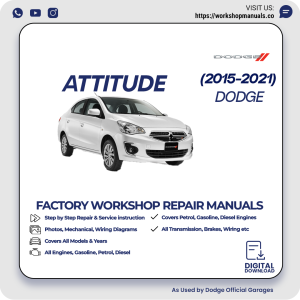 Dodge Attitude Workshop Manual 2015-2021 PDF Download
