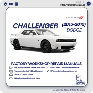 Dodge Challenger Workshop Manual 2015-2016 PDF Download