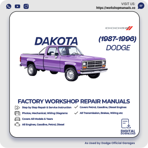 Dodge Dakota Workshop Manual 1987-1996 PDF Download