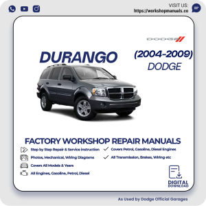 Dodge Durango Workshop Manual 2004-2009 PDF Download