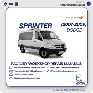 Dodge Sprinter Workshop Manual 2007-2009 PDF Download