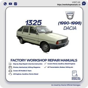 Dacia 1325 Workshop Repair Manual 1990-1996 PDF Download