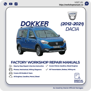 Dacia Dokker Workshop Manual 2012-2021 PDF Download