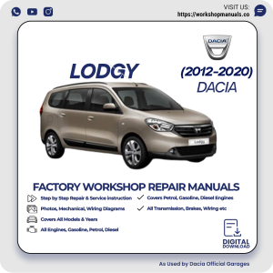 Dacia Lodgy Workshop Manual 2012-2022 PDF Download