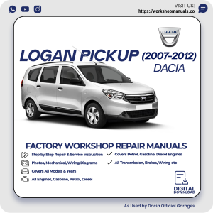 Dacia Logan Pickup Workshop Repair Manual 2007-2012 PDF Download