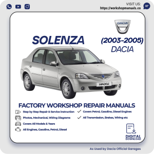 Dacia Solenza Workshop Manual 2003-2005 PDF Download