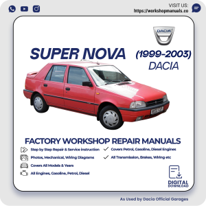Dacia Super Nova Workshop Repair Manual 1999-2003 PDF Download