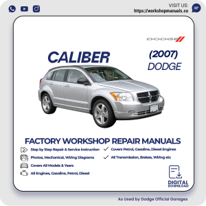 Dodge Caliber Workshop Manual 2007 PDF Download