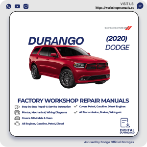 Dodge Durango Owners Manual 2020 PDF Download