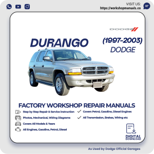 Dodge Durango Workshop Repair Manual 1997-2003 PDF Download