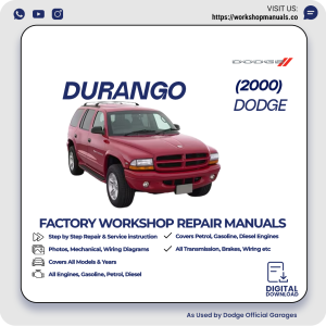 Dodge Durango Workshop Manual 2000 PDF Download