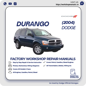 Dodge Durango Workshop Manual 2004 PDF Download