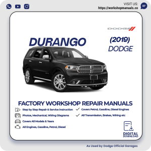 Dodge Durango Workshop Manual 2019 PDF Download