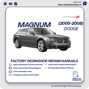 Dodge Magnum Workshop Repair Manual 2005-2008 PDF Download