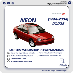 Dodge Neon Workshop Repair Manual 1994-2004 PDF Download
