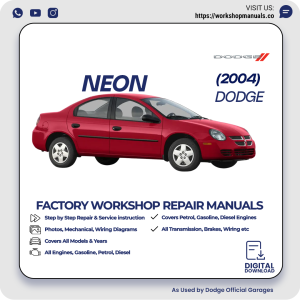 Dodge Neon Workshop Manual 2004 PDF Download