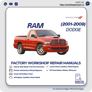 Dodge Ram Workshop Repair Manual 2001-2009 PDF Download