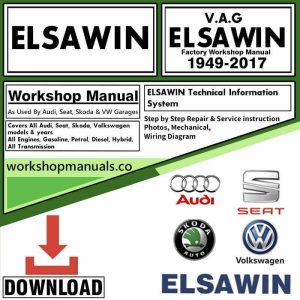 ELSAWIN professional workshop manual software interface