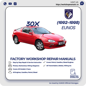 Eunos 30X Workshop Manual 1992-1998 PDF Download