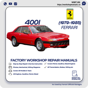 Ferrari 400i Workshop Manual 1979-1985 PDF Download