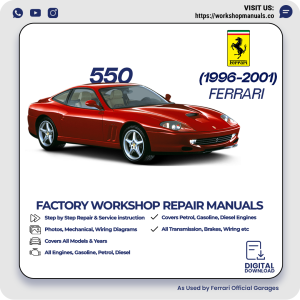 Ferrari 550 Workshop Manual 1996-2001 PDF Download