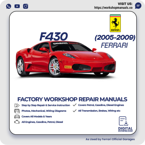 Ferrari F430 Workshop Manual 2005-2009 PDF Download