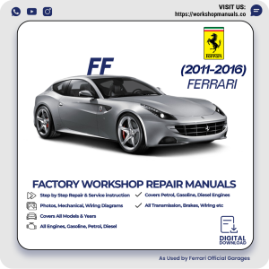 Ferrari FF Workshop Manual 2011-2016 PDF Download