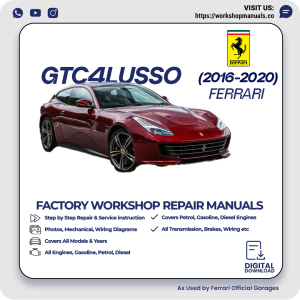 Ferrari GTC4Lusso Workshop Manual 2016-2020 PDF Download