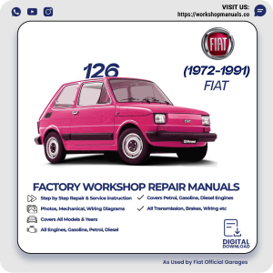 Fiat 126 Workshop Manual 1972-1991 PDF Download
