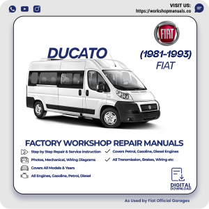 Fiat Ducato Workshop Manual 1981-1993 PDF Download